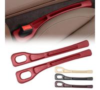 Riempitore per fessure del sedile anteriore dell'auto, 2025 Nuova striscia di riempimento per fessure del sedile, universale riempimento del divario del sedile per auto, suv e camion (Rosso)