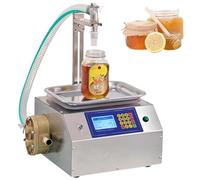 Riempitrice automatica di liquidi per miele, salsa e olio con grande portata e capacità di pesatura