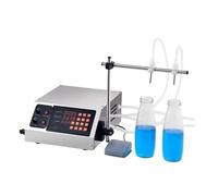 Riempitrice automatica for bottiglie con doppio ugello for liquidi da 30-4000 ml con controllo digitale for bevande al latte, acqua e vino Ampia applicazione