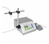 Riempitrice automatica, riempitrice di liquidi, riempitrice di bottiglie a ugello singolo, riempimento in acciaio inossidabile con controllo digitale