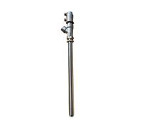 Riempitrice con asta di prolunga in acciaio inossidabile DN25 (G1"), ugello di scarico pneumatico antigoccia, valvola di riempimento(DN15 16MM L100MM)