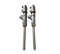 Riempitrice con asta di prolunga in acciaio inox DN15-27, ugello di scarico pneumatico antigoccia, valvola di riempimento(DN15-27 10MM L175MM)