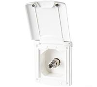 Riempitrice d'acqua a gravità per RV Quick Connect con chiusura magnetica del coperchio, grado di impermeabilità IP44, copertura ribaltabile a 180 gradi e ventilazione per prevenire la formazione di