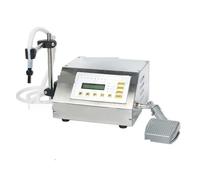 Riempitrice di liquidi Controllo digitale per bevande e profumi - Riempitrice per pompa a membrana di allineamento di precisione per piccole bottiglie e barattoli