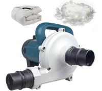 Riempitrice elettrica per giacche e piumini con comando a pedale, riempimento e aspirazione a doppio scopo, regolazione della velocità del vento a 6 marce