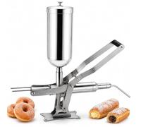 Riempitrice For Ciambelle 5L,macchina For Churro Manuale Con Set Di 4 Ugelli