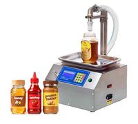 Riempitrice Intelligente di Bottiglie & Macchina per il Riempimento del Miele con Controllo Digitale, Precisione ±2g, per Riempimento a Peso di Sciroppo, Burro di Noci, Marmellata(Plastic pump)