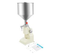 Riempitrice manuale 10L in acciaio inox A03, dispenser di liquidi e crema preciso con ugello anti-goccia, quantità di riempimento regolabile, per miele, olio, essenza, cibo e chimica
