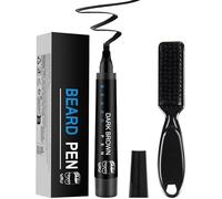 Riempitrice Per Barba | Kit Impermeabile per Trattamento Barba - Pennello Da Baffi E Sopracciglia Con Effetto Duraturo Per Uso Quotidiano Casa E