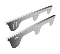 Riempitrice per fessure del bordo della stufa, guarnizioni laterali resistenti al calore in 2 pezzi tra le fessure della stufa e il bancone, forniture per la casa, copertura di protezione delle