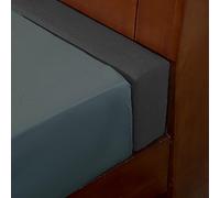 Riempitrice per letto di dimensioni personalizzate, protezione per letto ed estensore per materasso, braccioli staccabili per divano, adatto per pediera/parete del letto, grigio scuro, 200 x 12 x 15