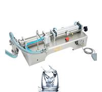 Riempitrice per liquidi da tavolo Riempitrice multifunzionale a testa singola Succo di birra ecc.