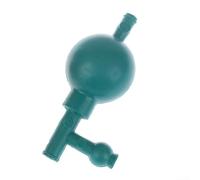Riempitrice per pipette in gomma con sistema a tre valvole per laboratorio, pipette in gomma progettate per migliorare l'efficienza e nella movimentazione dei fluidi (verde)