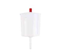 Riempitrice per tazza di comunione, dispenser antigoccia, pulsante di rilascio con una sola mano, stelo in acciaio inox, 226,8 g