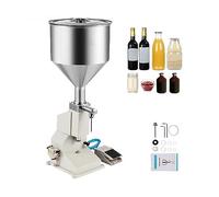 Riempitrice pneumatica da 5-50 ml Riempitrice for bottiglie A2 commerciale con tramoggia da 10 kg con set di accessori for cosmetici in pasta liquida