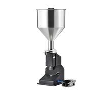 Riempitrice Pneumatica/manuale For Liquidi In Pasta, For Bottiglie Di Con Pedale For Acqua, Succo E Latte Controlla Accuratamente Riempimento(Manual 5-50ml)