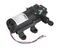 Riempitrice, Pompa elettrica for acqua DP-537 da 130 PSI, 5,5 l/min, a membrana agricola, for spruzzo d'acqua, nera, ad alta presse