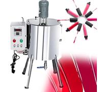Riempitrice r Miscelatrice Elettrica da 1400 W, 15 Litri, Riempitrice per Bottiglie Regolabile, Controllo Della Temperatura con Display Digitale, per Candele, Rossetti, Serbatoio di Miscelazione