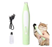 Riempitrice ricaricabile della gamba: rifinitore per capelli a zampa ricaricabile per cani, tranquillo e senza rumore | Con illuminazione ausiliaria a LED, trimmer per cuscino per zampe per cani di