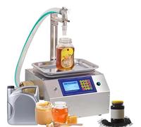 Riemptrice Miele, Riemptrice Automatica Olio, Riemptrice Automatica Bottiglie Ponderate, Intervallo Peso 10g-10kg, Altezza Riempiamento Regolabile 0-30cm, Per Detersivo Bucato, Salsa MetalPump