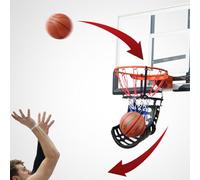 Rientro di tiro portatile di ritorno del pallacanestro, Piccolo aiuto per l'allenamento di ritorno della palla, Attacco portatile da appendere per rimbalzo, Attaccamento per rimbalzo per pallacanestro