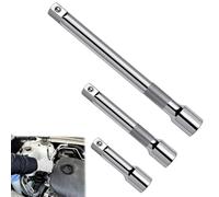 Rierousy 3pcs Prolunghe per Cricchetto 1/2'' Prolunga inserti per avvitatore， set chiavi a cricchetto adattatore chiave cricchetto