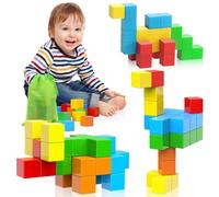 Rierousy Blocchi magnetici da costruzione per bambini, set di mattoncini magnetici, per ragazzi e ragazze, compleanno, Natale