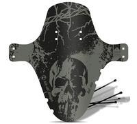 Riesel Design 1 parafango Mudguard - KOL:OSS - XL MTB con fermacavo - Parafango Elegante per Mountain Bike - paraspruzzi per Tutte Le Dimensioni di Ruote - 2023/24 (Cranio)