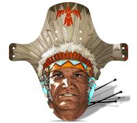 Riesel Design 1 parafango Mudguard - KOL:OSS - XL MTB con fermacavo - Parafango Elegante per Mountain Bike - paraspruzzi per Tutte Le Dimensioni di Ruote - 2023/24 (Chief)