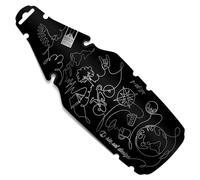 Riesel Design - RIT:ZE L - Parafango Posteriore per Sella/Bici da Strada - Parafango Posteriore Facile da installare in Disegni Moderni per Tutte Le Dimensioni di Ruote (Journey)