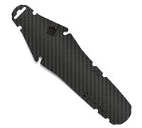 Riesel Design® - rit:ze - Mudguard per sella / bici da corsa - Parafango posteriore facile da installare / ruota posteriore per ogni dimensione (carbonio)