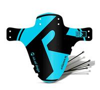 Riesel Design Schlamm - Parafanghi Anteriori e Posteriori per Mountain Bike, Stile Enduro, Colore: Blu