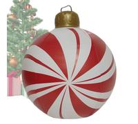 Riesiger aufblasbarer Weihnachtsball - aufblasbarer Weihnachtsball 24 Zoll-Riesendekorationsornamente aufblasbarer Ball | aufblasbare Outdoor-Ornamente für, Weihnachtsbaum, Hof