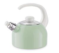 Riess, 0543-118, caldaia a flauto Plus, Classic verde NIL, capacità 2 litri, triplo smaltato, smaltato, verde, induzione