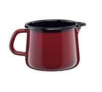 Riess, 0672-008, pentola per becco 12, NOUVELLE - ROSSO extra forte, diametro 12 cm, altezza 10,8 cm, contenuto 1 litro, smaltato, induzione