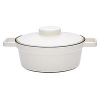 Riess Aromapots Casseruola con coperchio Ø24 cm White