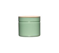 RIESS Barattolo in smalto con coperchio in legno di frassino Truehomewear 12cm 1390ml verde