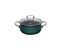 RIESS Casseruola con coperchio in vetro TEAL 16cm/1l Bluverde petrolio