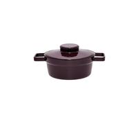 RIESS Casseruola in smalto con coperchio Aromapot - Truehomeware 20cm 1,2l lilla