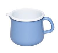 Riess Classic Nature Blue 0671-128 - Pentola smaltata, adatta a tutti i piani cottura, diametro: 10 cm, capacità: 0,75 l