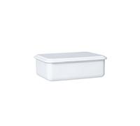 RIESS Contenitore per alimenti con coperchio 23x15x7cm Bianco bianco