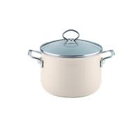 Riess NOUVELLE Pentola alta con coperchio in vetro 6 l / Orange
