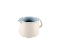 Riess 0672-011 Nouvelle-Avorio Top 3000 - Pentola extra resistente, diametro 12 cm, 1 litro, colore: Marrone latte
