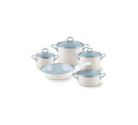 RIESS Set di pentole 5 pz. NOUVELLE Crema beige