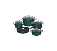 RIESS Set di pentole 5 pz. TEAL Verde acqua petrolio