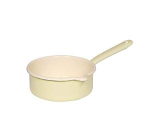 Riess Steelpan Met schenktuit Ø 16 cm citroengeel