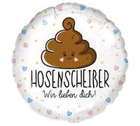 Riethmüller Palloncino in pellicola di alta qualità, 45 cm, adatto all'elio, decorazione per feste Riethmüller