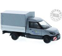 Rietze 33206 furgone con cassone telonato "Wolfsburger Abfallwirtschaft" - 1:87