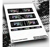 Rif:VP636 Adesivi compatibili con ammortizzatore FOX - FLOAT SL, DPS FACTORY PERFORMANCE ORBEA I-LINE 2025 MTB, adesivi, adesivi, adesivi per mountain bike. (OLOGRAFICO)