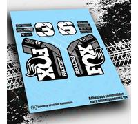 Rif:VP639 Adesivi compatibili con forcella FOX- 36 KASHIMA 2025 MTB, adesivi, adesivi, adesivi per mountain bike. (BIANCO)